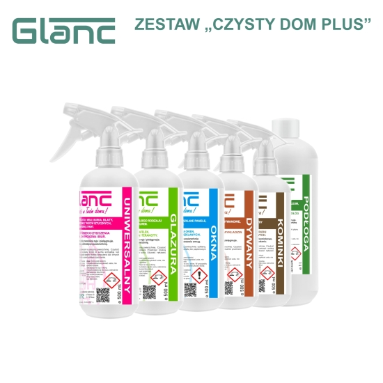 Zestaw Czysty Dom Plus - 6 produktów